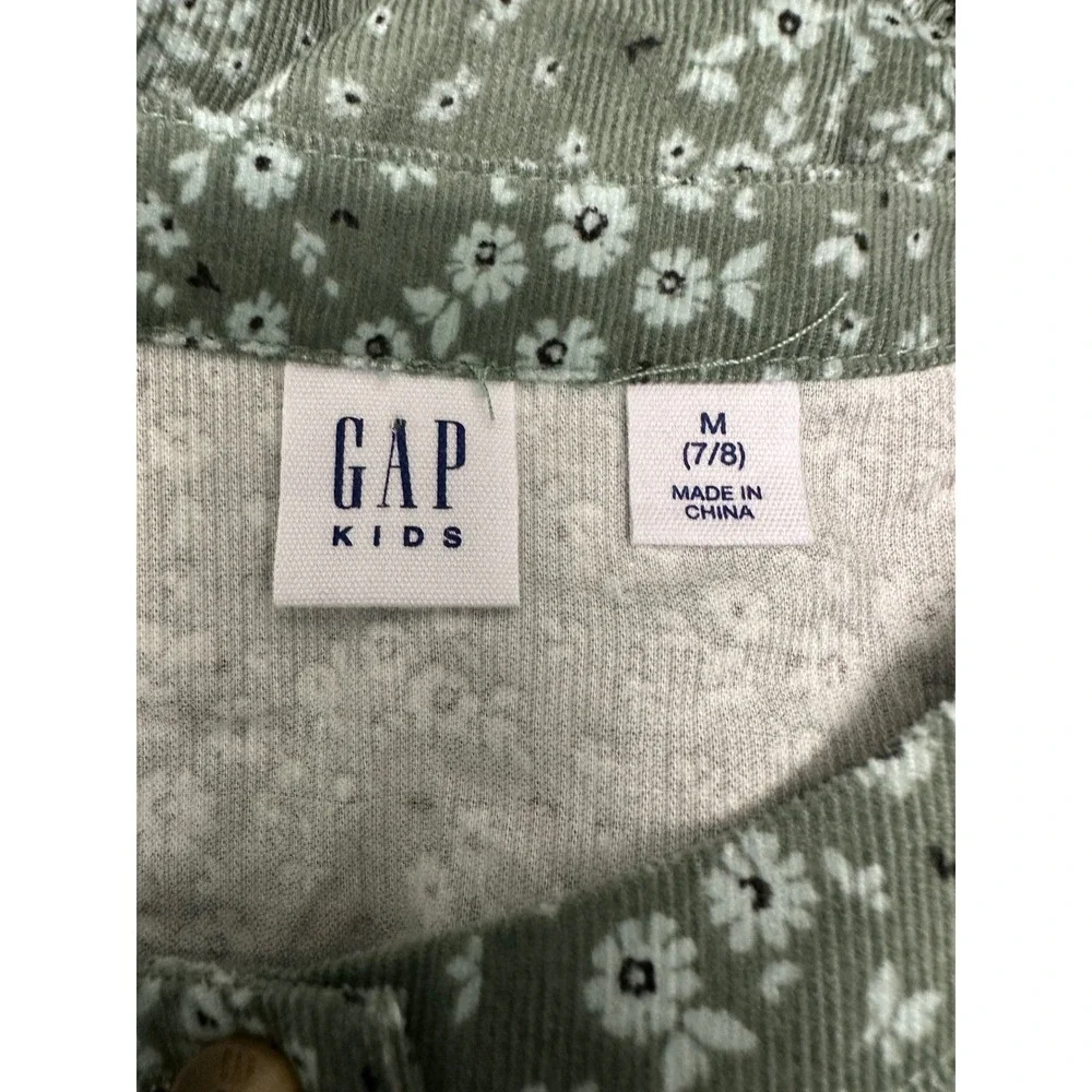 Gap Kids Casual Dress All Over Print Floral Size 7/8